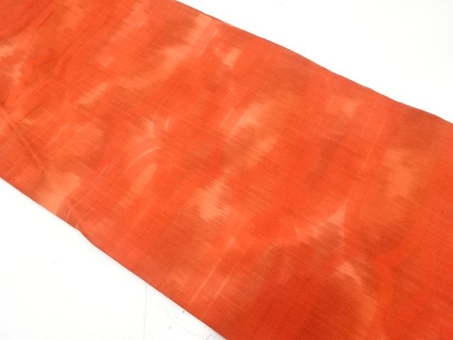 抽象模様織り出し　名古屋帯